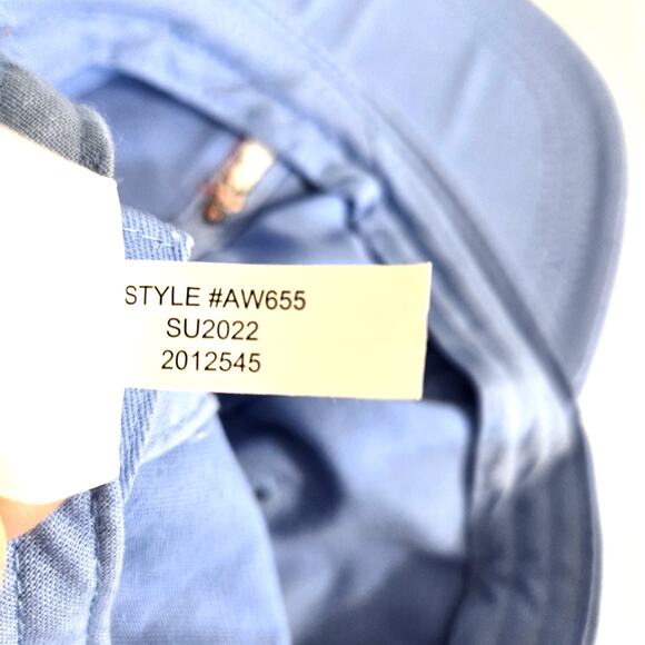 J. Crew Light Blue Lighthouse Baseball Hat Cap One Size Adjustable - Picture 7 of 8